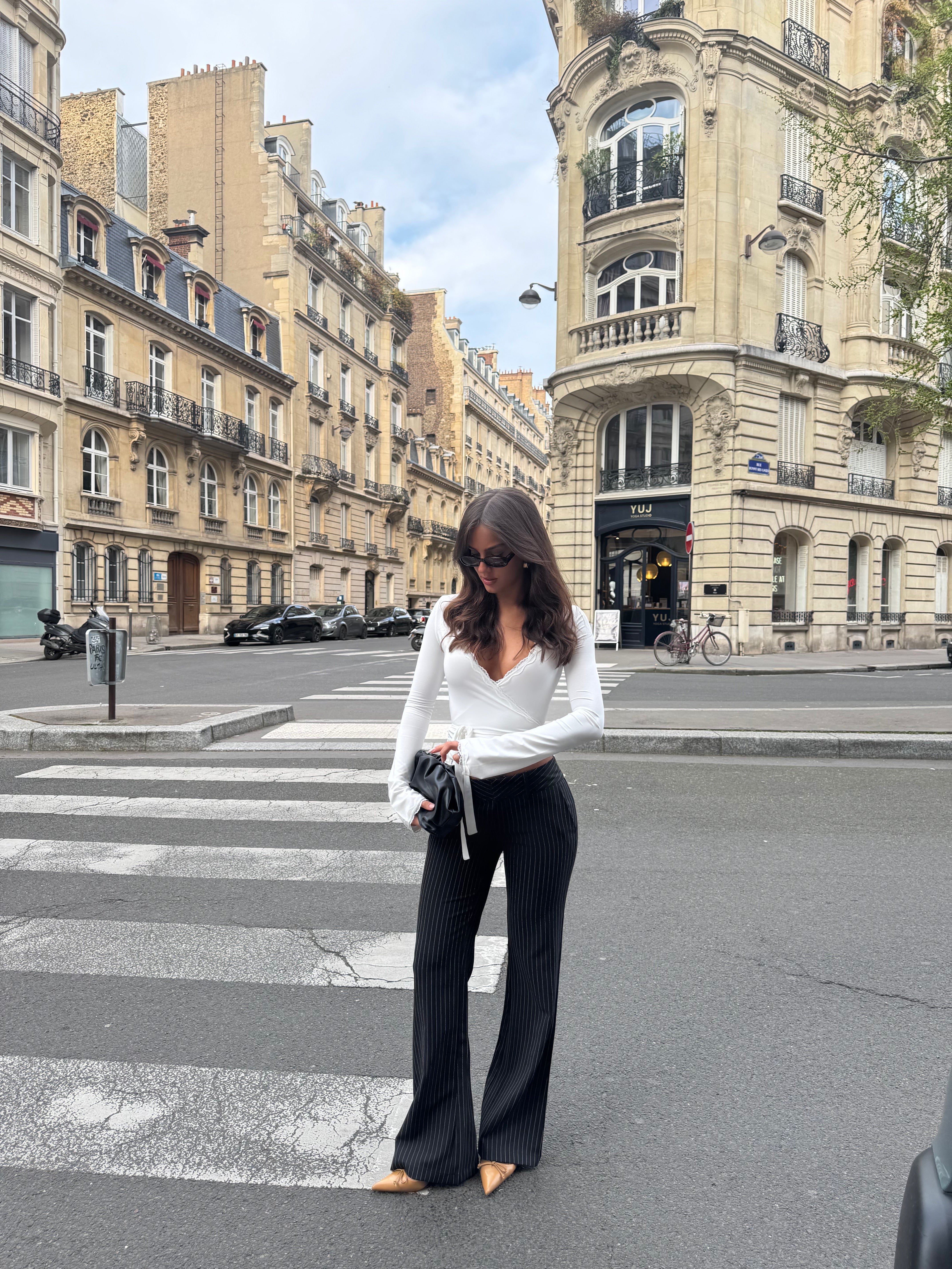 Ballerina basic top - hvid