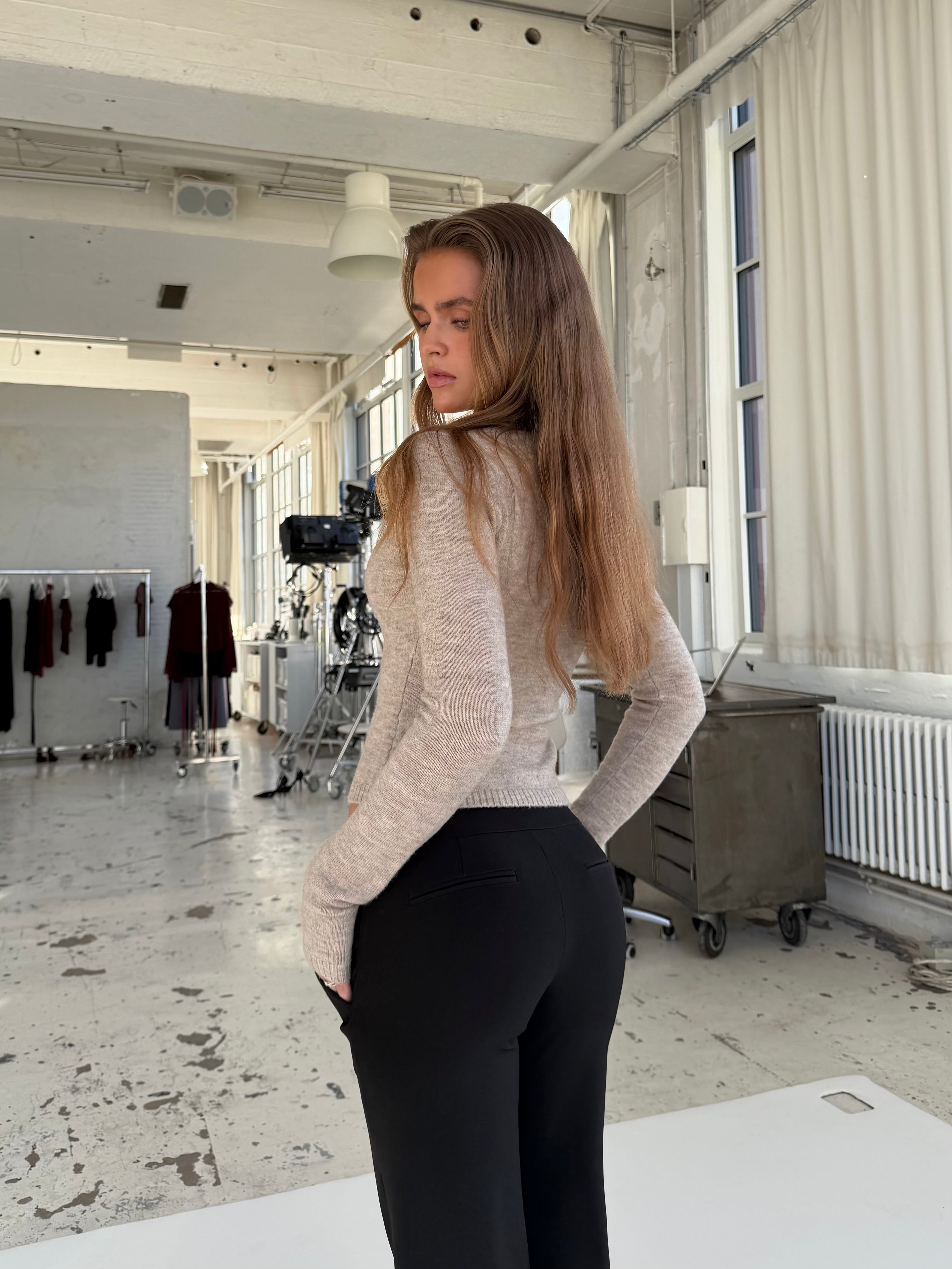 Pearl cardigan - beige