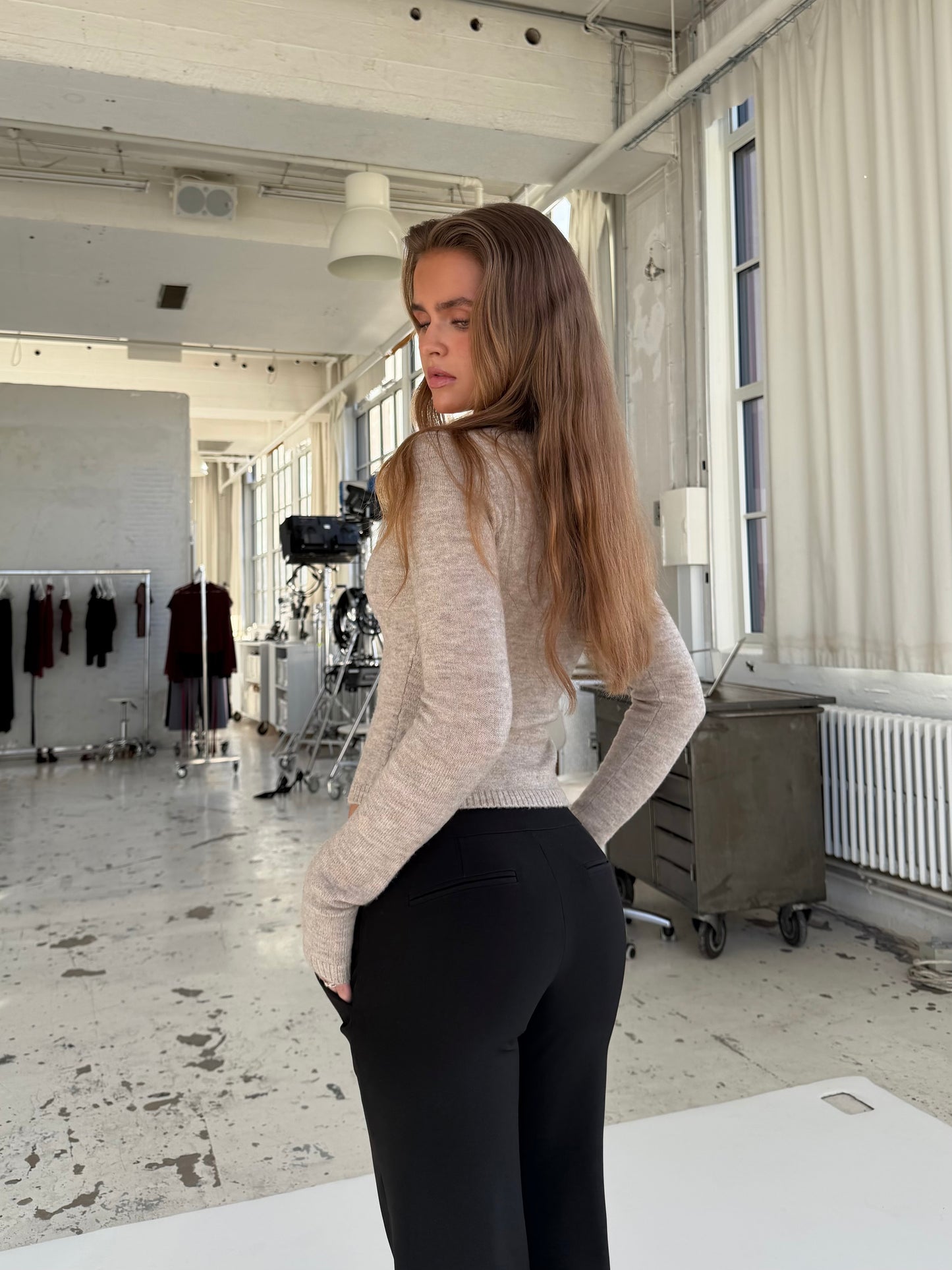 Pearl cardigan - beige