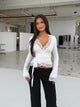 New Ballerina Basic Lace Top - Weiß