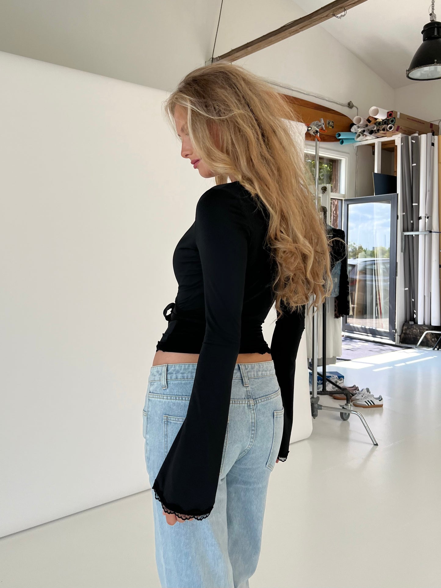 Ballerina Basic Top - Schwarz